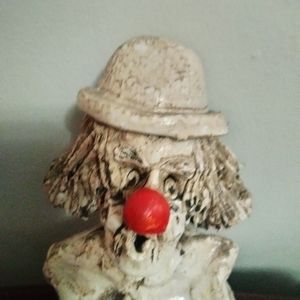 Clown Sculpture by Keramiek Kasper